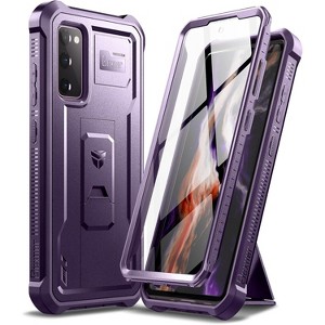 Dexnor Compatible with Samsung Galaxy S20 FE 5G Case 6.5 Inch (Not Fit Galaxy S20) with Built-in Screen Protector Military-Grade - 1 of 3