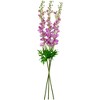 Northlight Real Touch™ Magenta Pink Delphinium Artificial Floral Stems, Set of 6 - 40" - 4 of 4