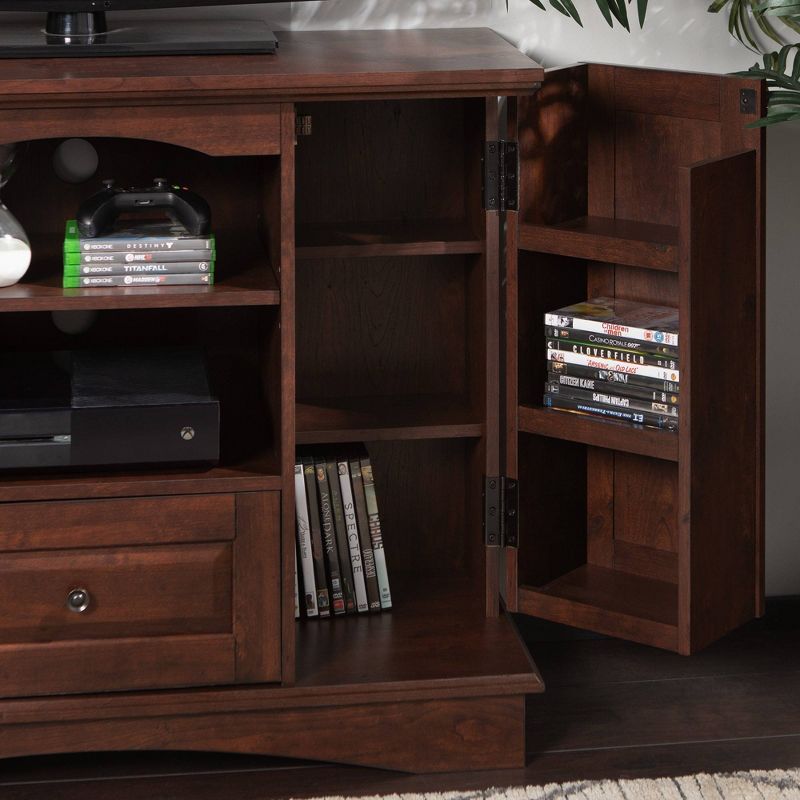 Highboy Closed Storage TV Stand for TVs up to 48" - Saracina Home, 4 of 6