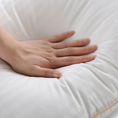 King Size White Polyester Hypoallergenic Down Alternative Pillow