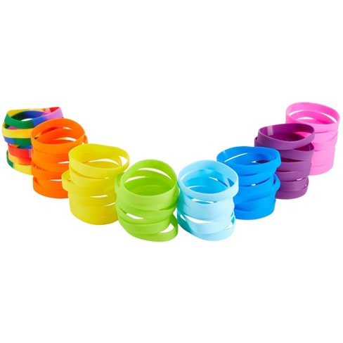  Stretchable Candy Bracelets - Bulk 48 pack of