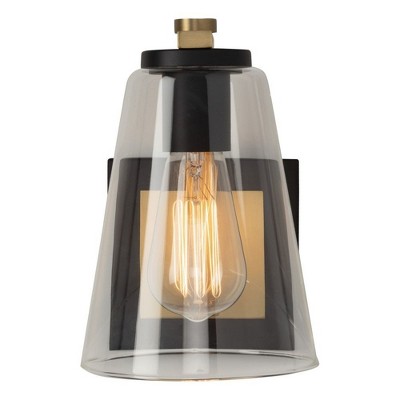 Artcraft Lighting Treviso 1 - Light Vanity in  Black/Brass