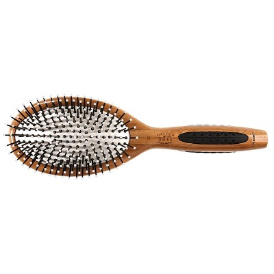 Bass Brushes Style & Detangle Hair Brush Premium Bamboo Handle With ...