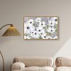 Art Remedy Texture and Flowers Colorful buterfly and flowers wall art Framed - 2 of 4