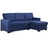 NicBex Couches for Living Room Pull out Sectional Sofa Couches Modern Comfy Upholstered Sofa with Chaise and Storage - 4 of 4