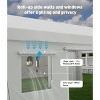 10'x20' & 13'x20' Heavy Duty Carport Sidewalls - 180G PE Waterproof Fabric with Zipper Doors & Mesh Windows, White (Cover Only) - 3 of 4