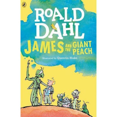 James and the Giant Peach - by Roald Dahl (Paperback)