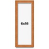 PosterPalooza | Panoramic Classic Brown Picture Frame - UV Acrylic, Foam Board Backing, Hanging Hardware - 2 of 4
