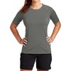 Mafoose Women's Stretchable UV Pro Rashguard Short Sleeve Quick-Dry T-shirt White 4XL - 4 of 4