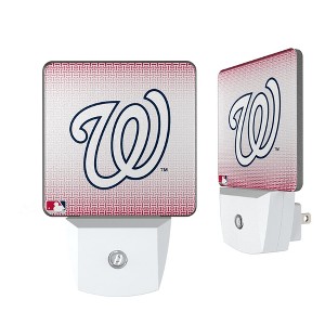 MLB National League Teams Linen Night Light 2-Pack - 1 of 4