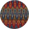 Unique Loom    Outdoor Modern Ikat Area Rug - 2 of 4