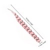 Unique Bargains Unique Bargains Women's Portable Lash Extension Tweezers Pink 1 Pc - 2 of 3