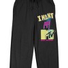 MTV "I Want My MTV" Women's Black Lounge Pajama Pants - 2 of 3