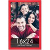 PosterPalooza | Classic Modern Red Picture Frame - UV Acrylic, Foam Board Backing, Hanging Hardware - 2 of 4