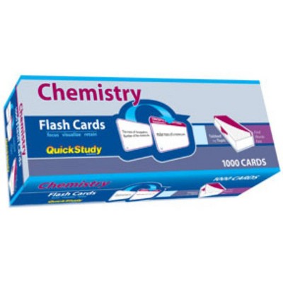 Chemistry Flash Cards - by  Mark Jackson