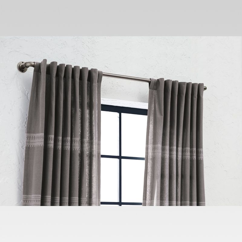 French Pipe Curtain Rod - Threshold™, 4 of 12