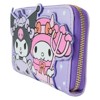 Loungefly Sanrio Kuromi & My Melody Glow Zip Around Wallet - 2 of 4