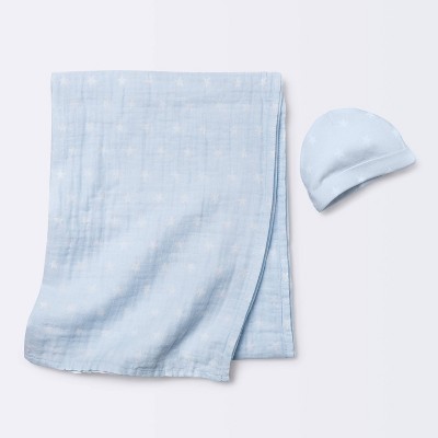 Hospital Gift Set with Hat Stars - Cloud Island™ Blue