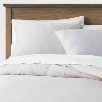 Washed Cotton Sateen Duvet Cover and Sham Set - Threshold™