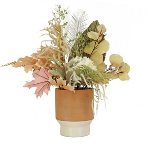 32" Artificial Fan Palm Arrangement in Pot - National Tree Company - 1 of 3