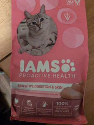 Iams Proactive Health Sensitive Digestion And Skin Turkey Flavor Dry Cat Food Target