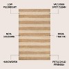 JONATHAN Y Jayden Rustic Farmhouse Woven Jute Stripe Indoor Area Rug - 3 of 4