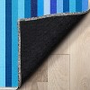 Crayola Stripe Blue Area Rug By Well Woven - 4 of 4