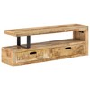 vidaXL TV Stand Solid Wood Mango - 4 of 4