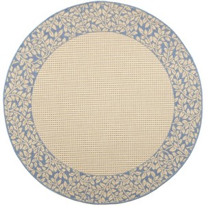 Courtyard CY0727 UV & Stain Resistant Non-Shedding Power Loomed Indoor/Outdoor Rugs - Safavieh - 1 of 3