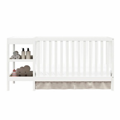White Pine 3-in-1 Convertible Crib and Changer Combo