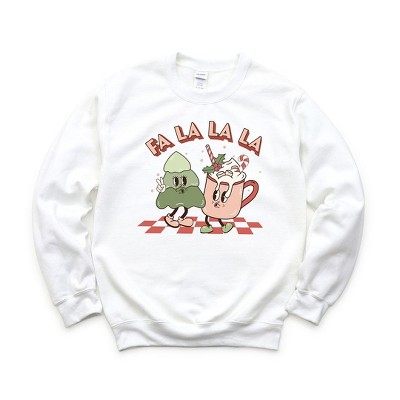 Simply Sage Market Women's Graphic Sweatshirt Retro Fa La La