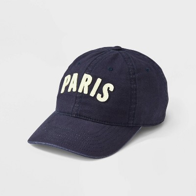 Men's Cotton Baseball Hat - Mighty Fine Navy Blue