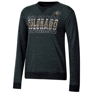 NCAA Colorado Buffaloes Women's Crew Neck Fleece Sweatshirt - 1 of 3