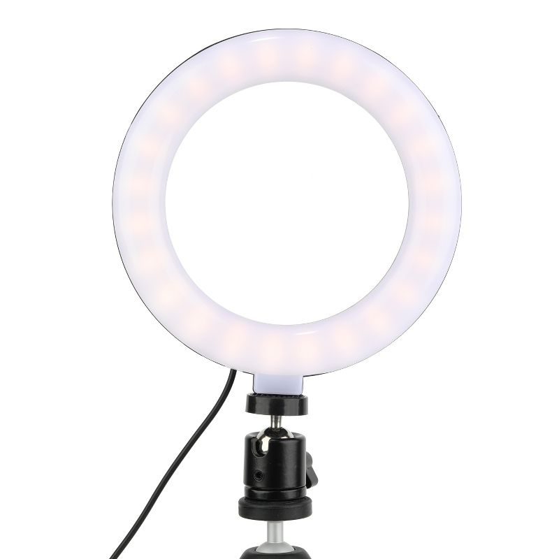 Vivitar 6" Streaming Essentials LED Ring Light, 1 of 6