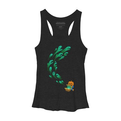 Women's Design By Humans It's time for halloween By SINDAR Racerback Tank Top