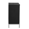 XIYUYEU Simple Storage Cabinet Accent Cabinet with Solid Wood Veneer and Metal Leg Frame for Living Room, Entryway, Dining Room - 4 of 4