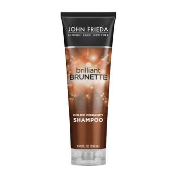 John Frieda Brilliant Brunette Color Vibrancy Multi-Tone Shampoo, Color Protecting - 8.45 fl oz