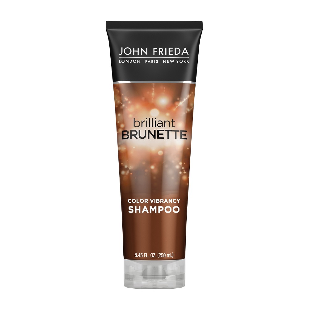 Photos - Hair Product John Frieda Brilliant Brunette Color Vibrancy Multi-Tone Shampoo, Color Pr 