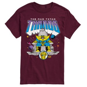 Men's - Marvel - Thanos Mad Titan Short Sleeve Graphic T-Shirt - 1 of 4