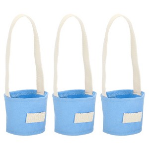 Unique Bargains Reusable Portable Canvas Coffee Cup Sleeve for Hiking 3 Pcs - 1 of 4