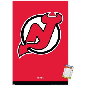 Trends International NHL New Jersey Devils - Logo 21 Unframed Wall Poster Prints - 1 of 4