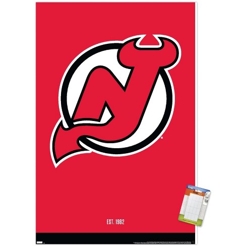 Trends International Nhl New Jersey Devils - Maximalist Logo 23
