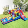 Infans Mutifunctional Kids Infalatable Bounce Castle w/ 50 Ocean Balls & 735W Blower - 3 of 4
