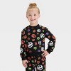 Toddler 2pc Disney Nightmare Before Christmas Halloween Fleece Sweatshirt & Pants Set - Black - 3 of 4