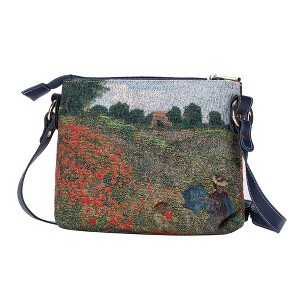 Signare USA Claude Monet Poppy Field Crossbody Bag - 1 of 4