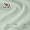 260 Thread Count Organic Cotton Percale Bed Sheet Set by Bare Home - 4 of 4