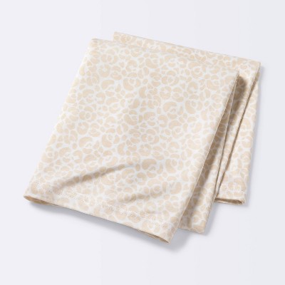 Jersey Swaddle Blanket - Cloud Island™ Tan/White Animal Print