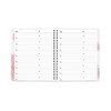 Essential Collection Ruled Monthly Planner, Daisy Artwork, 8.88 x 7.13, Black/Pink Cover, 14-Month: Dec 2024 to Jan 2026 - 4 of 4