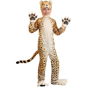 HalloweenCostumes.com Cheerful Cheetah Costume for Kids - 1 of 2