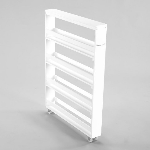 The Lakeside Collection Modern Rolling Spice And Can Storage Racks White Target